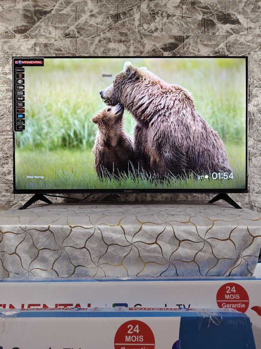 Television Continental 43''  GOOGLE TV Smart Frameless