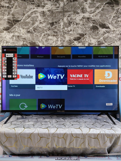Television Continental 40'' smart tv ANDROID 14 frameless