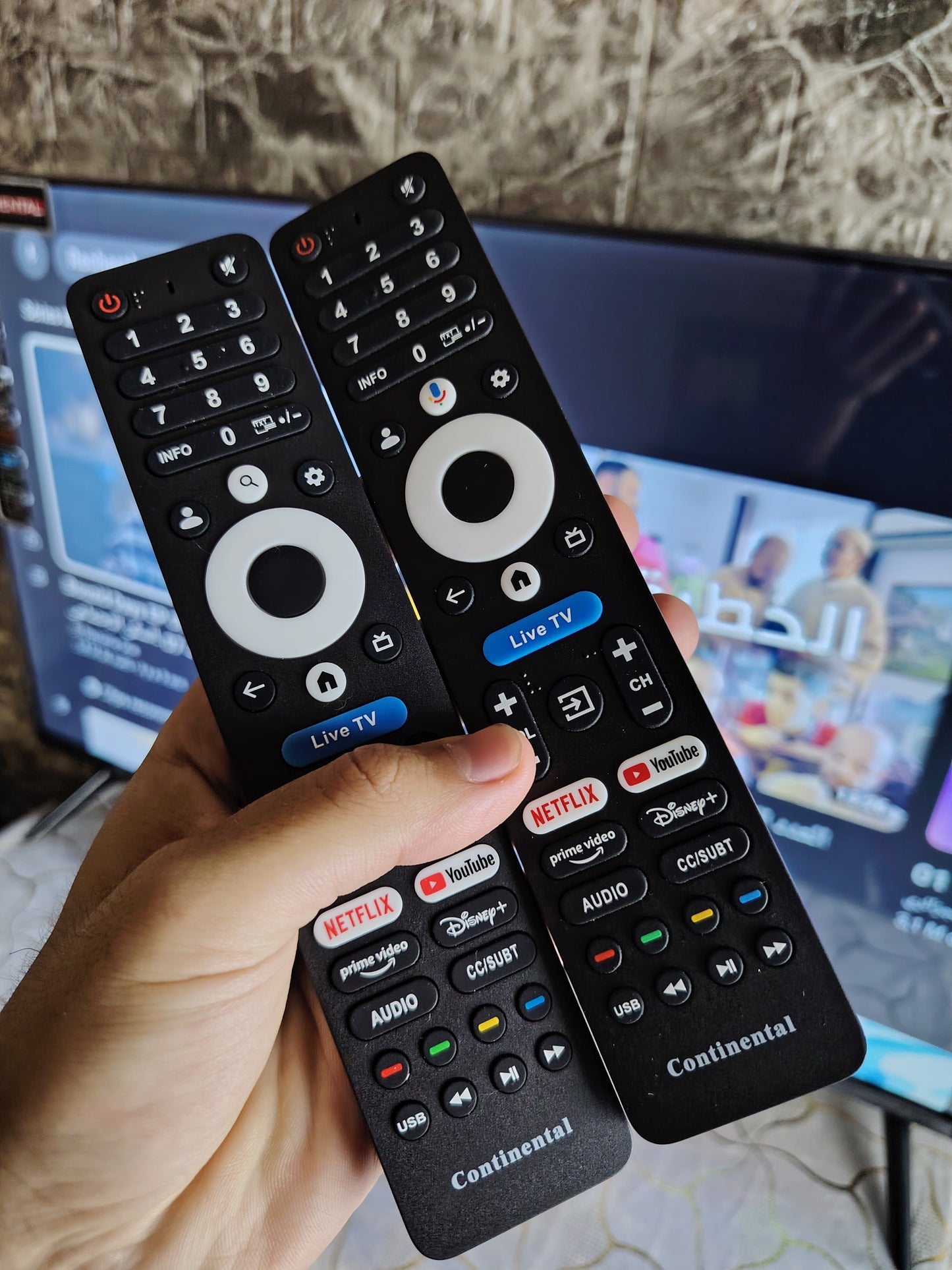 Television Continental 43''  GOOGLE TV Smart Frameless